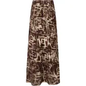 Tramontana Skirt print browns