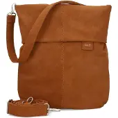 Zwei Mademoiselle M12 - Schoudertas 32 cm (nubuk-stone)