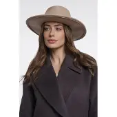 Rino & Pelle Hoed Valerio Beige dames