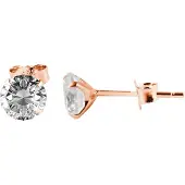 Akzent dames oorbellen "Runa" uit 925 Sterlingzilver, gerhodineerd, duurzaam