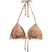 Next - Dames - Driehoekige bikinitop - Bruin