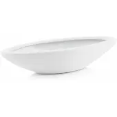 Polnix Wit Keramiek Plantenbak Bootvormig 20x8 cm Merkloos