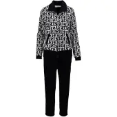 Ringella Lounge dames lounge set zwart | Maat 42