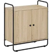 vidaXL Dressoir Sonoma Eiken 68 x 35 x 75 cm Bewerkt hout