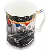 CARMANI Grote Porseleinen Mok 450ml - Bugatti Design