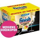 Finish 5x Vaatwastabletten Ultimate Plus Citrus 78 Stuks