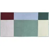 Södahl organic Colour Block Handdoek 70 x 140 cm Lilac
