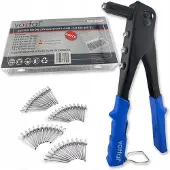 Vorfal Nitpistool Set met 400 Aluminium Klinknagels