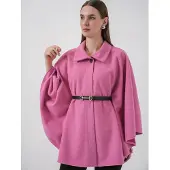 Big Dart Gordel Tweed Cape Jas