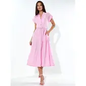 Busem Textured Gelaagde Maxi Jurk