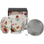 Duo Rebecca Porseleinen Theemok met Infuser & Deksel - 480ml
