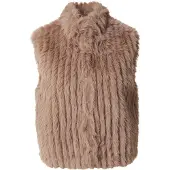Rino & Pelle Bodywarmer 'Dava' bruin
