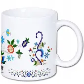 Astrid Kashubian keramische volksmok 330 ml - Uniek Ontwerp