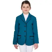 Equestro FW25 Kids Wedstrijdjasje Technical Blue 8