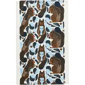 Marimekko Kurre Theedoek Multi / Hemelsblauw - Keukenhanddoeken Katoen White - 076003-185