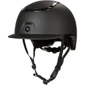 Back on track Strixx Helm Zwart Glanzend Maat 52-55 cm