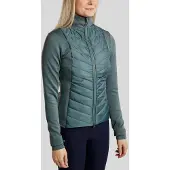 Montar FW25 MoEmilia Hybrid Jas met Gemengde Grijstinten Kristallen Jade M