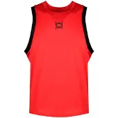 Puma Fundamentals Mouwloos T-shirt Rood S Man