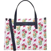 Radley Florale gerecyclede polyester schoudertas (Zwart)