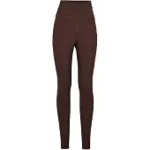 Puma Trainingsleggings met strakke pasvorm voor dames (Espressobruin)