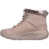 SKECHERS Dames OTG Elevate Hoge Sneakers (Mauve)