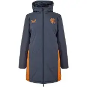 Castore Dames Rangers FC Hooded Anorak (Echt Rood)