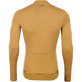 Dhb Mannen Aeron 2.0 Merino Wol Lange Mouwen Fietsshirt (Goudbruin)
