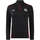 Castore Kinderen Aston Villa FC Fleece Top (Caviar)
