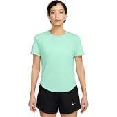 Nike Swoosh Dri-FIT-shirt voor dames (Muntgroen)