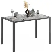 Vicco Eettafel Grand Grijs/Grijs 120 x 70 cm, Model 61472