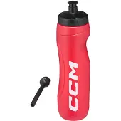 CCM Bidon 1 Liter (incl Tube) Rood