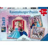 Sonstige Verlage Disney Frozen puzzelset - 3x49 stukjes - winterse afbeeldingen (3 stuks)