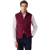 Hackett London Heren Ultra bodywarmer bordeaux (XL), Casual, Polyester HM4000197