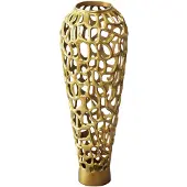 Wohnling Vaas aluminium goud 85 cm hoog - WL7.497