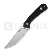 CIVIVI Carveth C25040-1, Stonewashed AEB-L, Black G10 jachtmes
