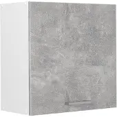 Vicco Hangkast R-Line, Beton, 60 cm met 1 deur