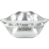 Mauro Ferretti Vaas Mouth Jar Lip Silver 23×8×12 cm