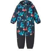 Reima - Kid's Mjosa Softshell Overall Print - Overall 98, blauw