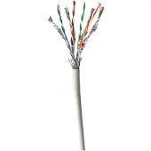 Nedis Netwerk Kabel Rol | CAT7 | Solid | S/FTP | Koper | 305.0 m | Binnenshuis | Rond | LSZH | Grijs | Doos - CCBG8548GY305S