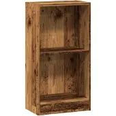 vidaXL Boekenkast 40x24x76 cm bewerkt hout oud houtkleurig