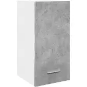 vidaXL Bovenkast Lyon 30x31x60 cm bewerkt hout betongrijs