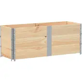 vidaXL Plantenbak 150x50 cm massief grenenhout