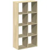 vidaXL Kamerscherm / boekenkast 69,5x29x137,5 cm hout sonoma eiken
