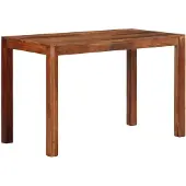 vidaXL Eettafel 120x60x76 cm massief acaciahout