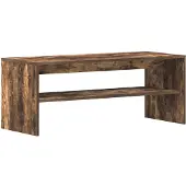 vidaXL Tv-meubel 100x40x40 cm bewerkt hout gerookt eikenkleurig