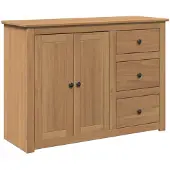 Super Merchant Dressoir met lades PANAMA 112x40x80 cm massief grenenhout