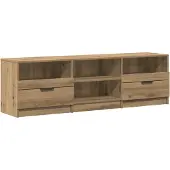 vidaXL TV-kast, Artisan-eikenhout, 150x33,5x45 cm, houtvezel