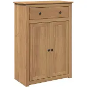vidaXL Schoenenkast Panama 80x40x114 cm massief grenenhout