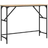 vidaXL Wandtafel 100x32x75 cm bewerkt hout sonoma eikenkleurig