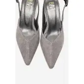 Forever & Always Dioris Leren Slingback Kitten Hak Pump